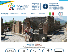 Tablet Screenshot of pompeiservice.it